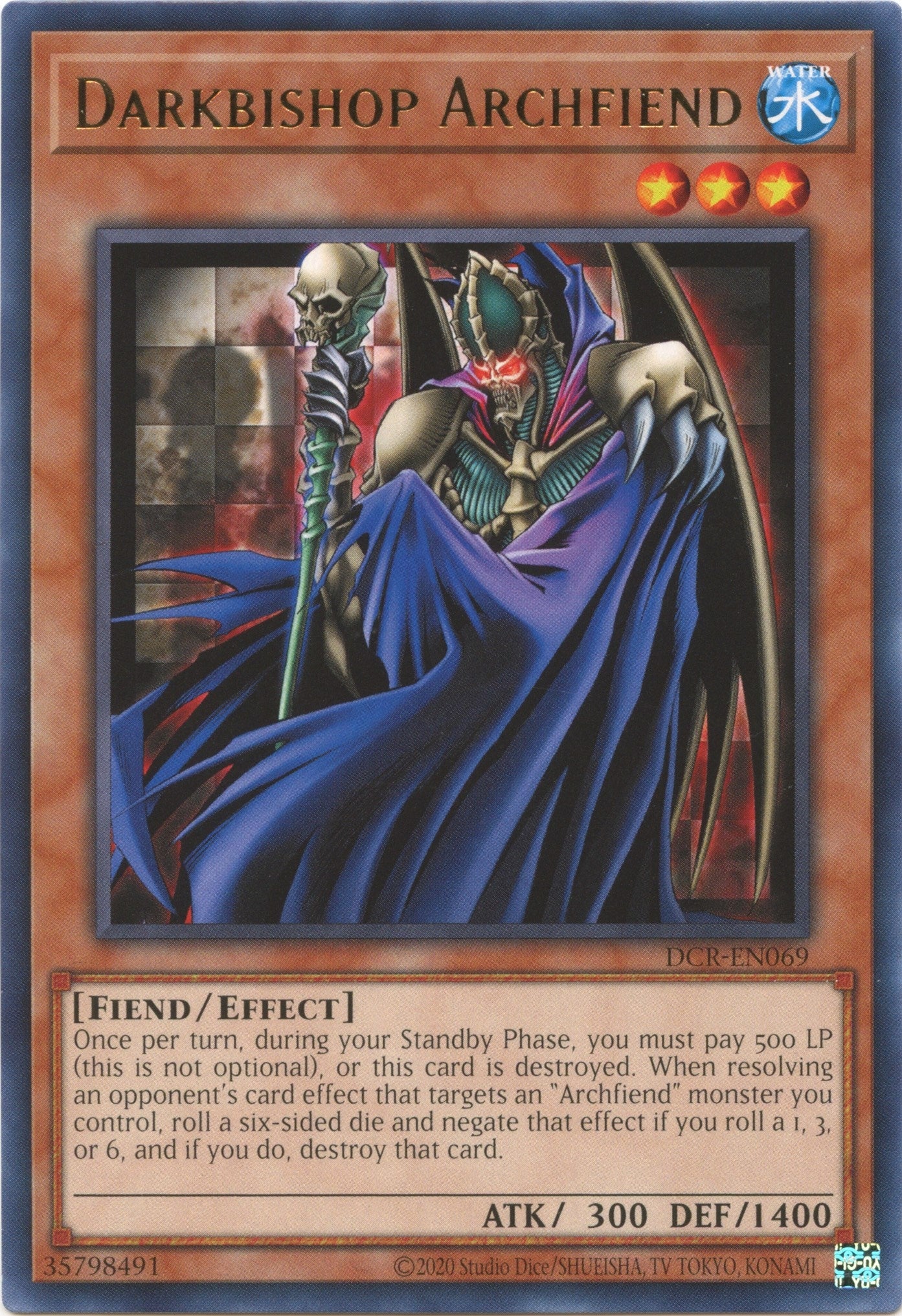 Image for Darkbishop Archfiend (DCR-EN069) (DCR-EN) - YuGiOh