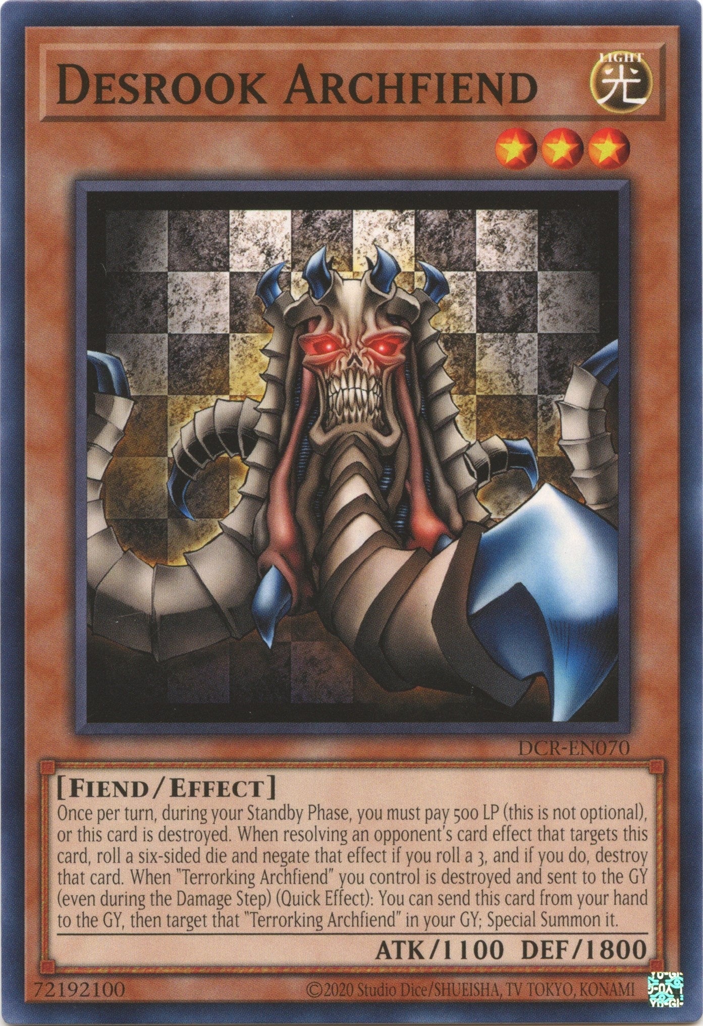 Image for Desrook Archfiend (DCR-EN070) (DCR-EN) - YuGiOh