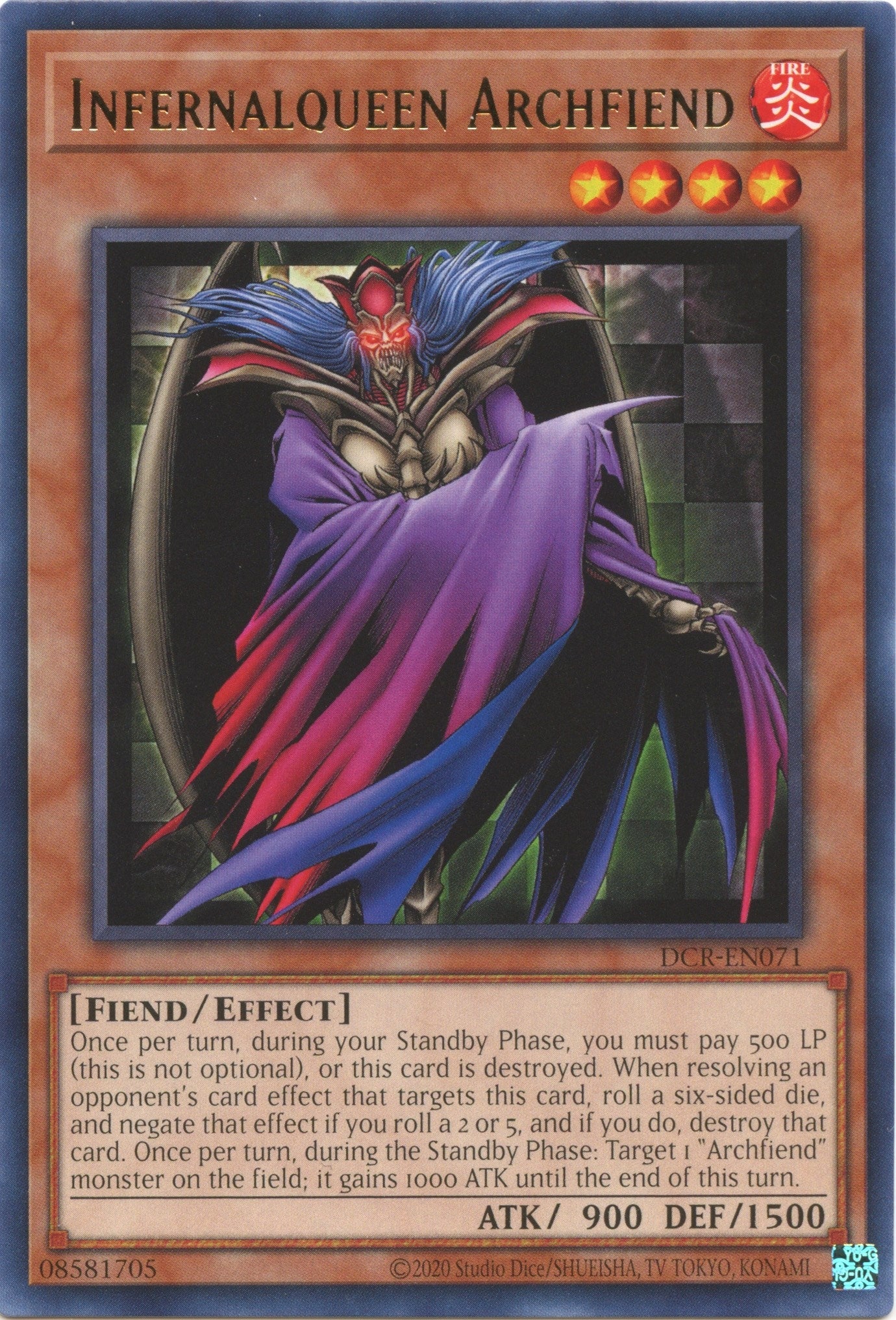 Image for Infernalqueen Archfiend (DCR-EN071) (DCR-EN) - YuGiOh