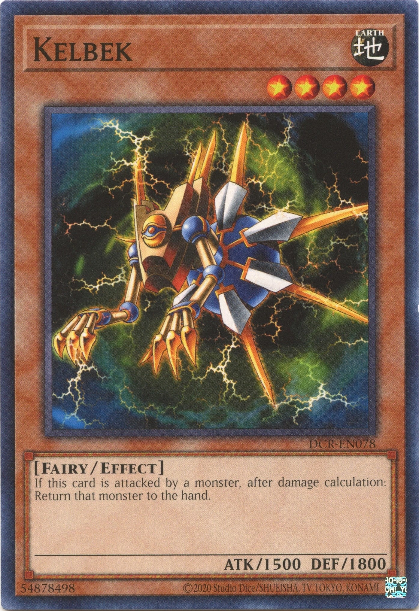 Image for Kelbek (DCR-EN078) (DCR-EN) - YuGiOh