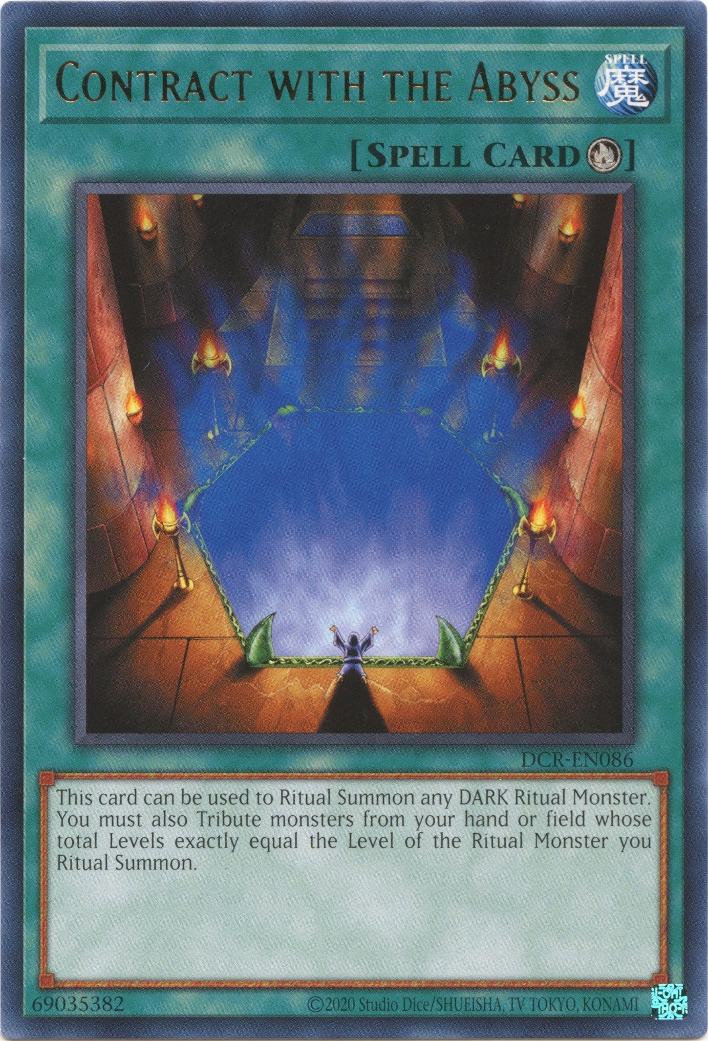 Image for Contract with the Abyss (DCR-EN086) (Dark Crisis (25th Anniversary Edition)) - YuGiOh
