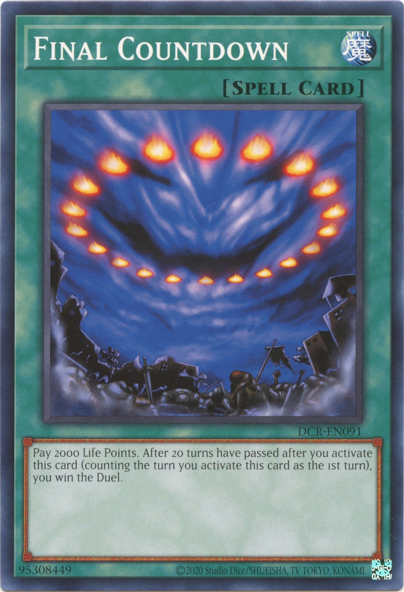 Image for Final Countdown (DCR-EN091) (DCR-EN) - YuGiOh