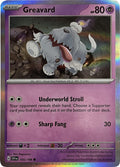 Image for Greavard - 105/198 (Mirage Holo) (105/198) (MCAP) - Pokemon