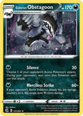 Image for Galarian Obstagoon (Cosmos Holo) (161/264) (MCAP) - Pokemon