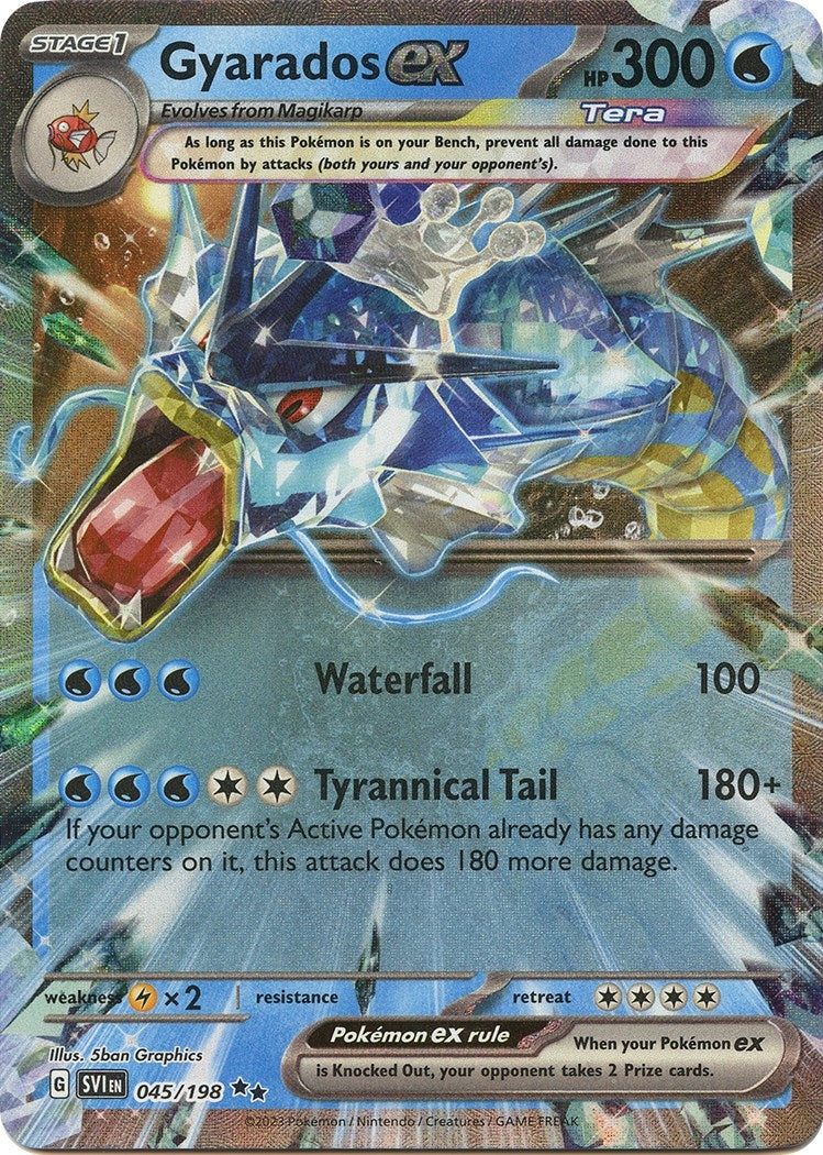 Image for Gyarados ex (045/198) (SVI) - Pokemon