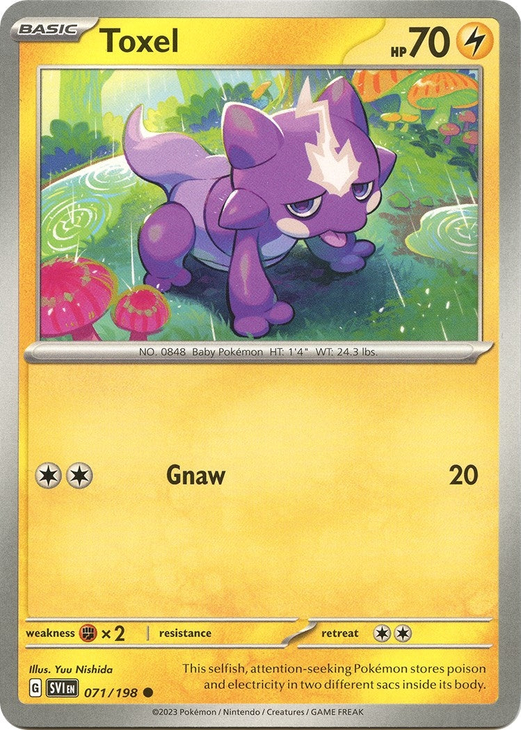 Image for Toxel (071/198) (SVI) - Pokemon