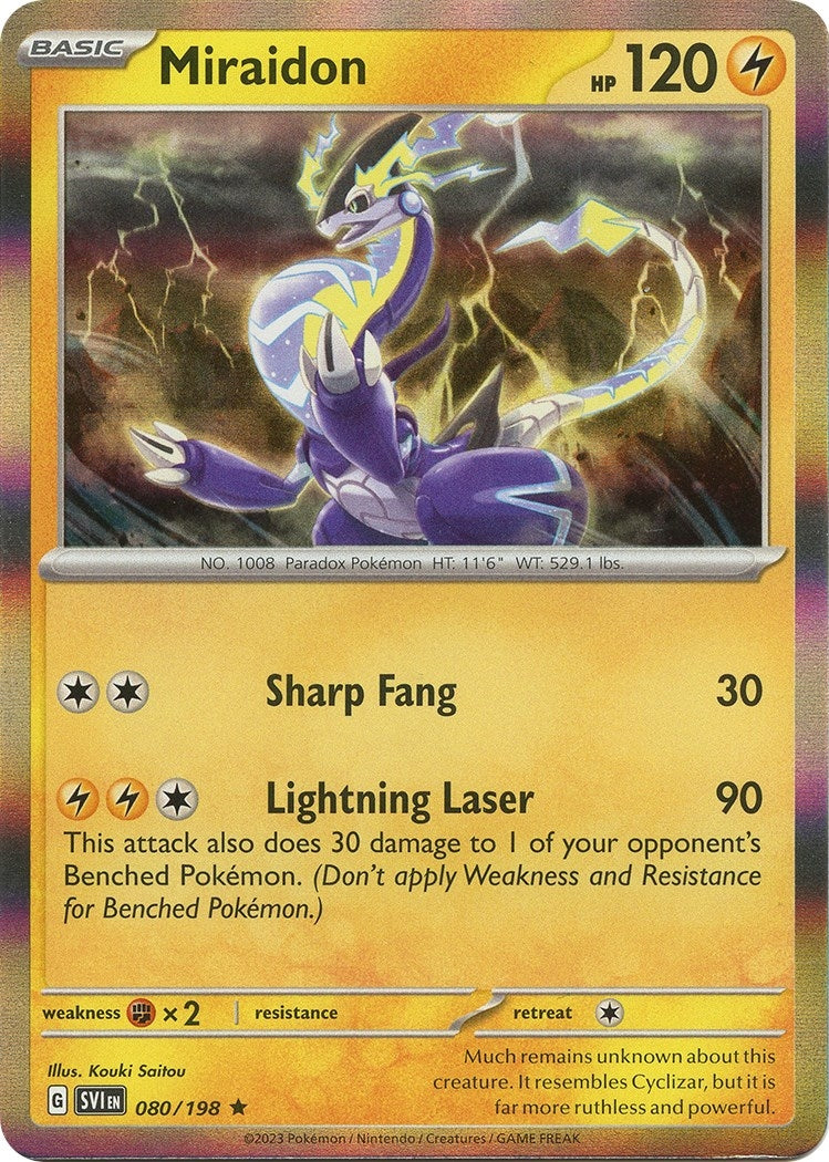 Image for Miraidon (080/198) (SVI) - Pokemon