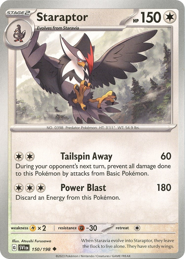 Image for Staraptor (150/198) (SVI) - Pokemon