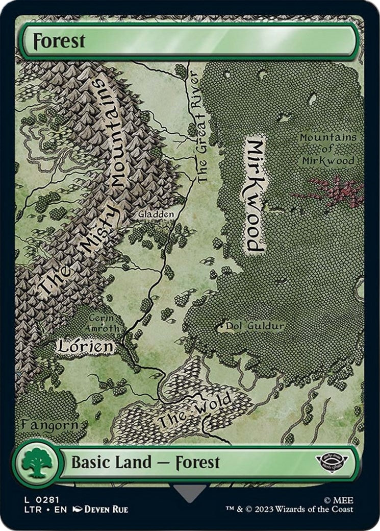 Image for Forest (0281) (281) (Universes Beyond: The Lord of the Rings: Tales of Middle-earth) - Magic: The Gathering