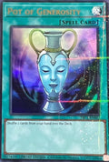 Image for Pot of Generosity (TBC1-EN002) (TBC1) - YuGiOh