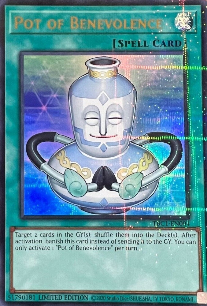 Image for Pot of Benevolence (TBC1-EN004) (TBC1) - YuGiOh