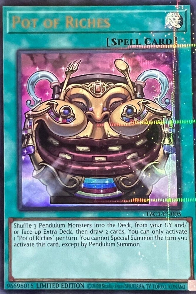 Image for Pot of Riches (TBC1-EN005) (TBC1) - YuGiOh