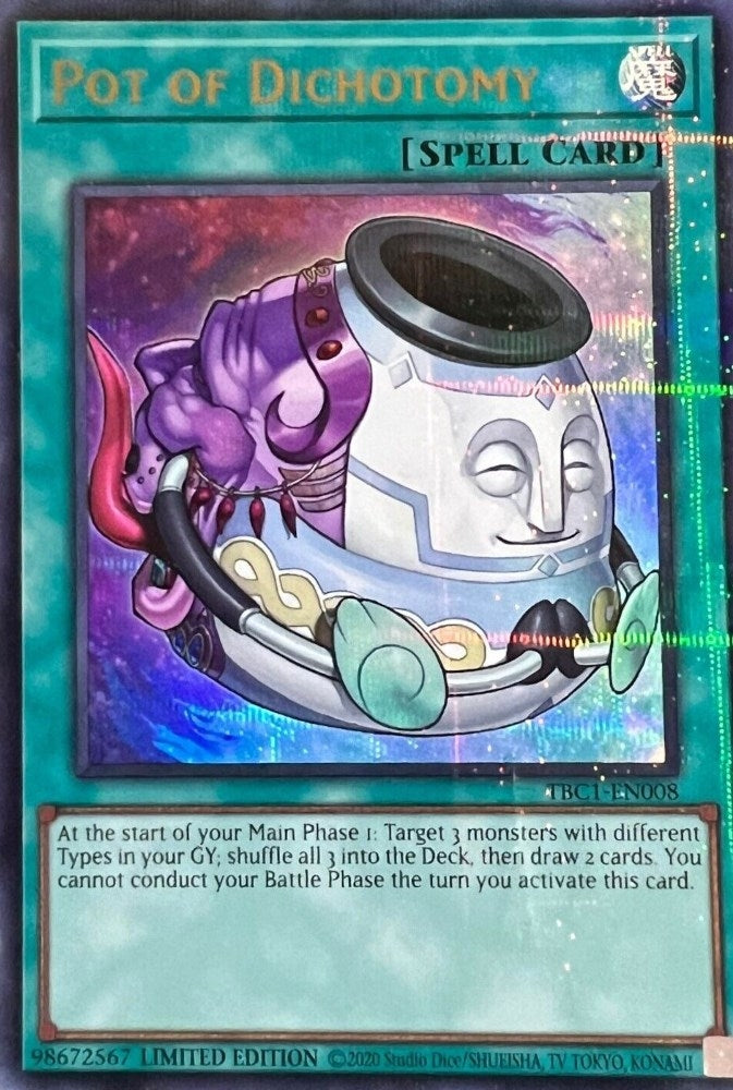 Image for Pot of Dichotomy (TBC1-EN008) (TBC1) - YuGiOh