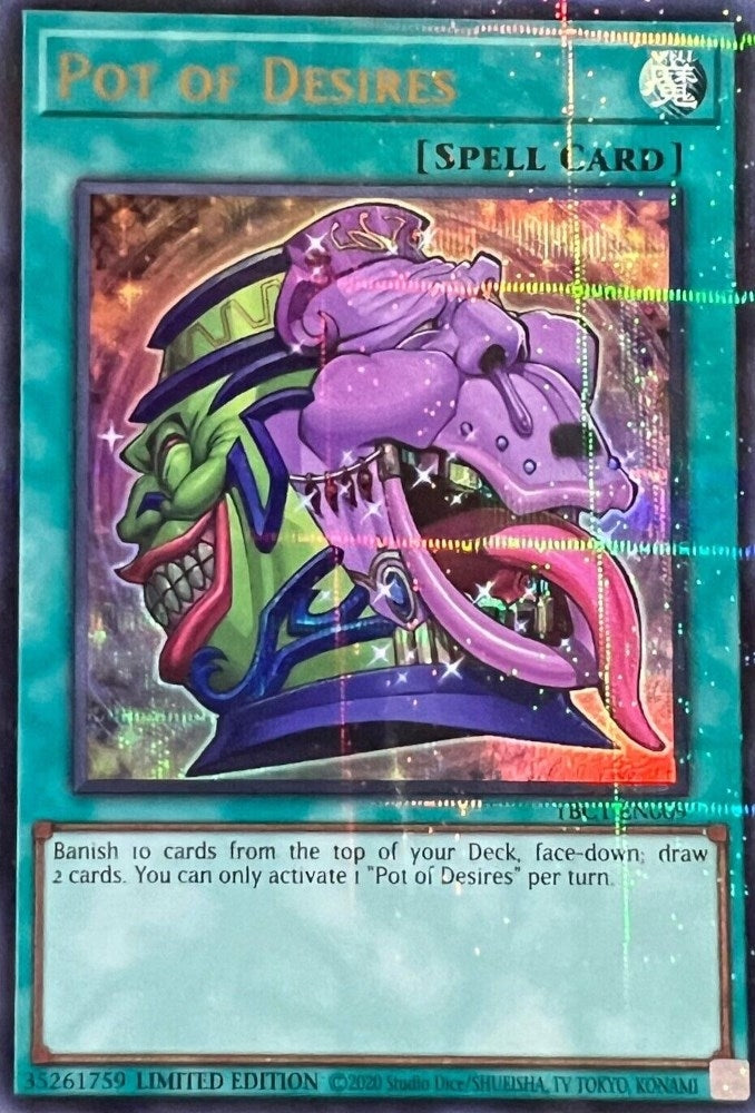 Image for Pot of Desires (TBC1-EN009) (TBC1) - YuGiOh