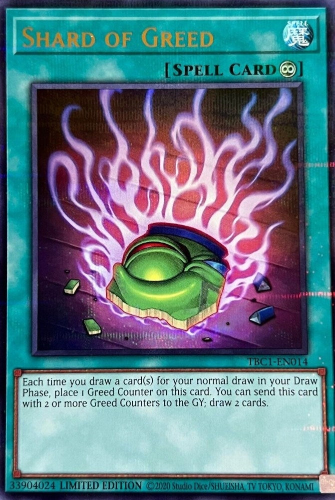 Image for Shard of Greed (TBC1-EN014) (TBC1) - YuGiOh