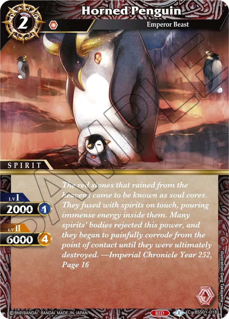 Horned Penguin (BSS01-018) (Dawn of History)