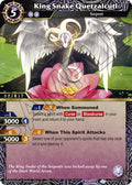 Image for King Snake Quetzalcutl (BSS01-027) (Dawn of History) - Battle Spirits Saga