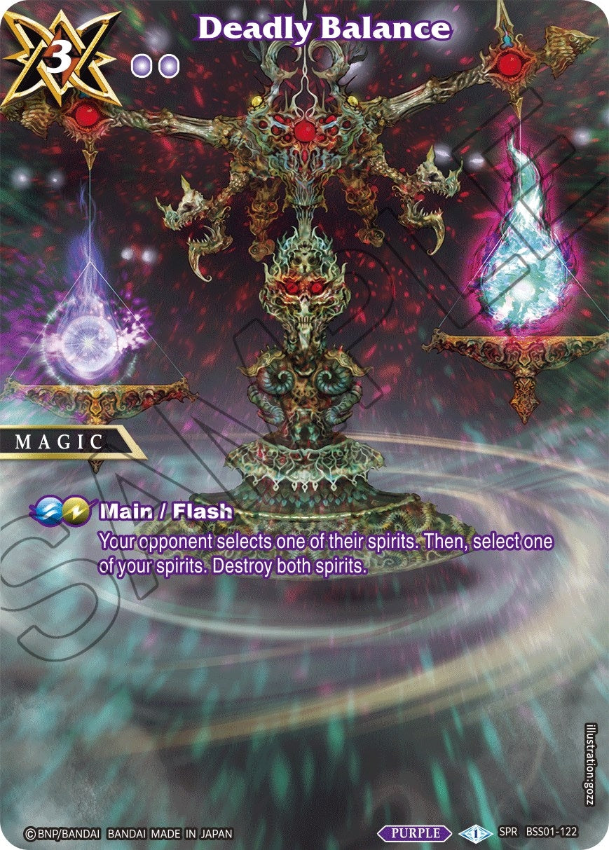 Image for Deadly Balance (SPR) (BSS01-122) (Dawn of History) - Battle Spirits Saga