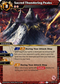 Image for Sacred Thundering Peaks (BSS01-104) (Dawn of History) - Battle Spirits Saga
