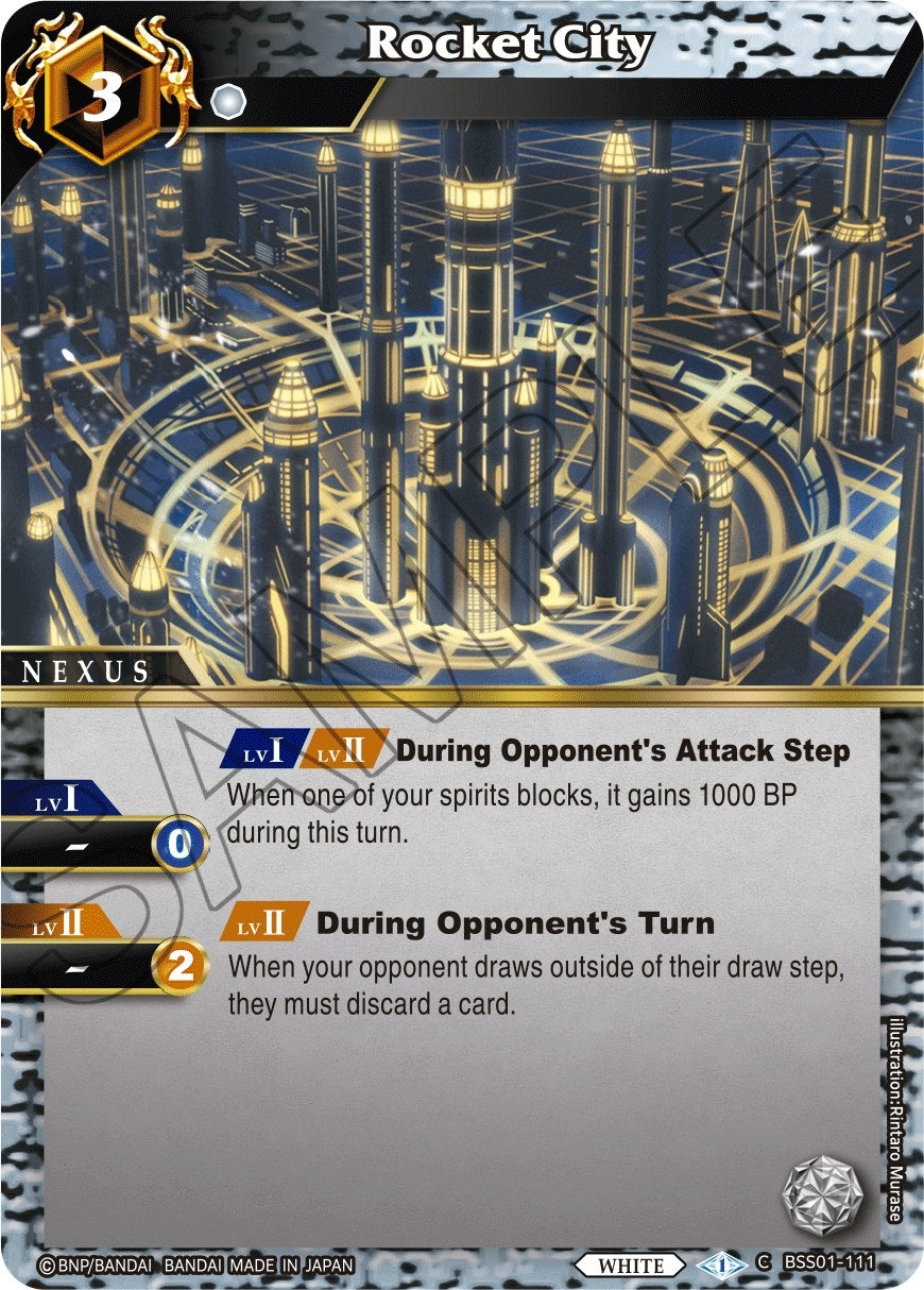 Image for Rocket City (BSS01-111) (Dawn of History) - Battle Spirits Saga