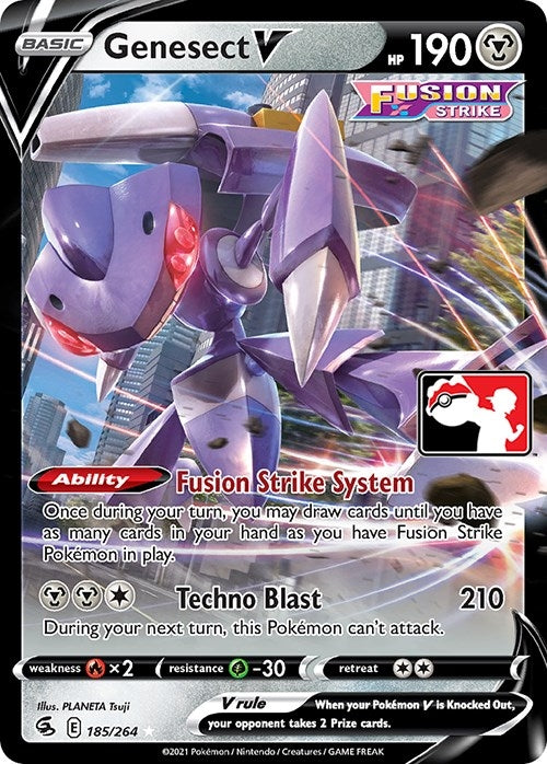 Image for Genesect V (185/264) - Pokemon