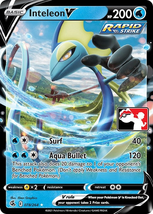 Image for Inteleon V (078/264) - Pokemon
