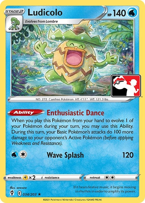 Image for Ludicolo (034/203) - Pokemon
