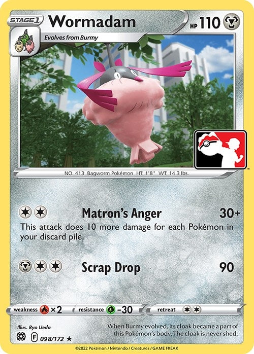 Image for Wormadam (098) (098/172) - Pokemon