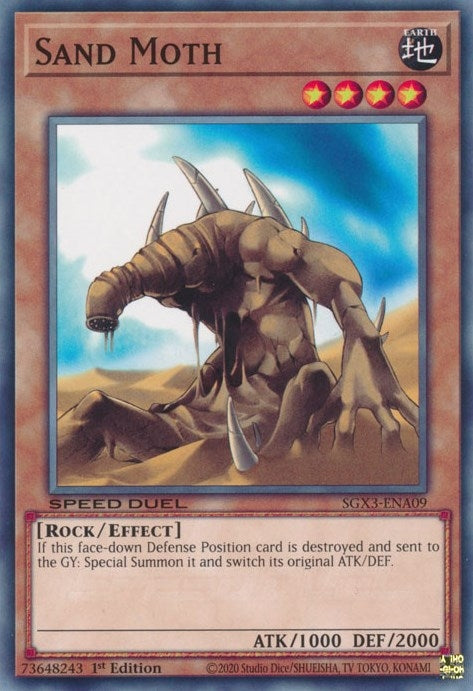 Image for Sand Moth (SGX3-ENA09) (SGX3) - YuGiOh