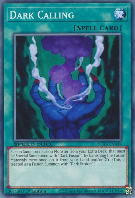 Image for Dark Calling (SGX3-ENA14) (SGX3) - YuGiOh