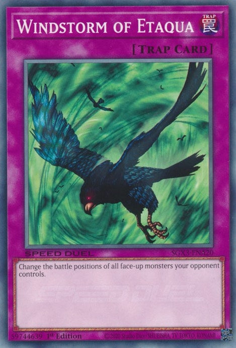 Image for Windstorm of Etaqua (SGX3-ENA20) (SGX3) - YuGiOh