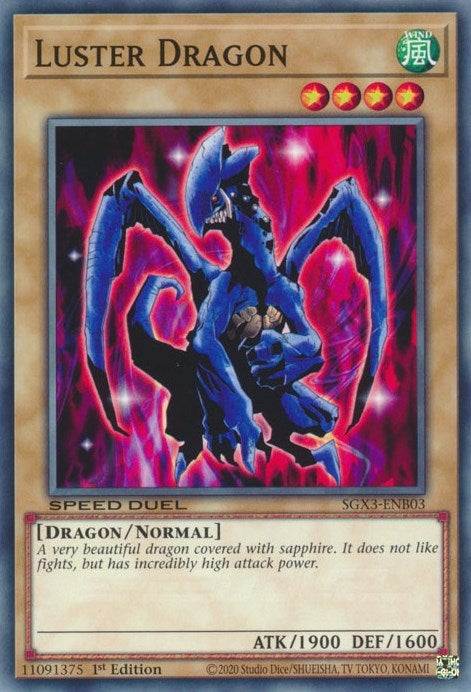 Image for Luster Dragon (SGX3-ENB03) (SGX3) - YuGiOh