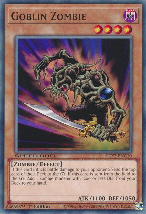 Image for Goblin Zombie (SGX3-ENC10) (SGX3) - YuGiOh