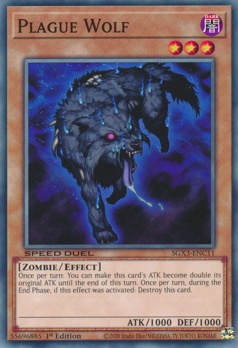 Image for Plague Wolf (SGX3-ENC11) (SGX3) - YuGiOh