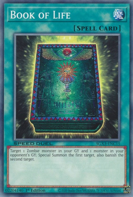 Image for Book of Life (SGX3-ENC15) (SGX3) - YuGiOh