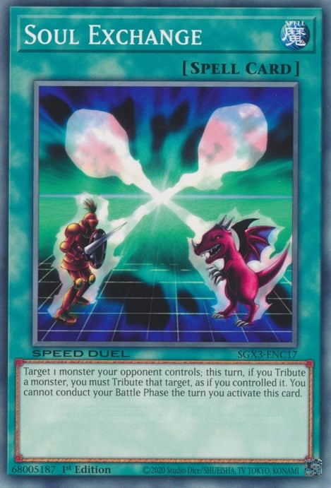 Image for Soul Exchange (SGX3-ENC17) (SGX3) - YuGiOh