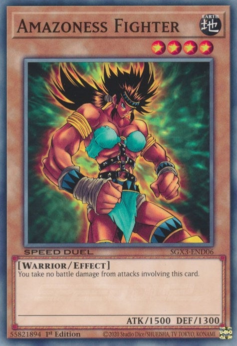 Image for Amazoness Fighter (SGX3-END06) (SGX3) - YuGiOh