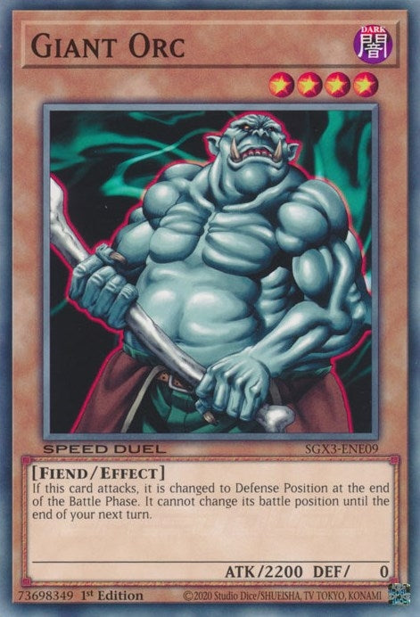 Image for Giant Orc (SGX3-ENE09) (SGX3) - YuGiOh