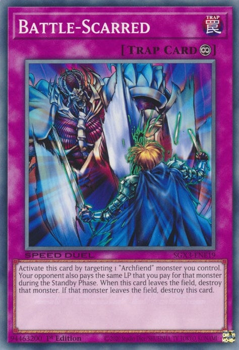 Image for Battle-Scarred (SGX3-ENE19) (SGX3) - YuGiOh