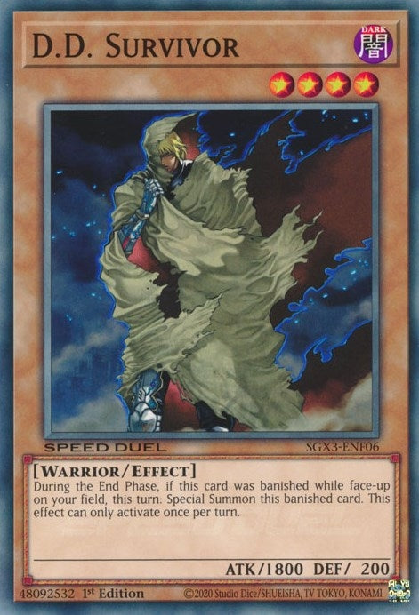 Image for D.D. Survivor (SGX3-ENF06) (SGX3) - YuGiOh