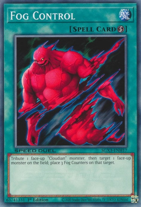 Image for Fog Control (SGX3-ENH17) (SGX3) - YuGiOh