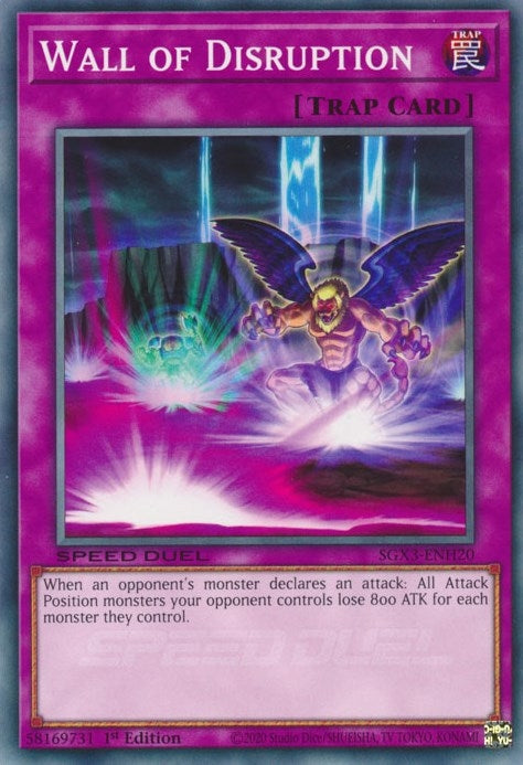 Image for Wall of Disruption (SGX3-ENH20) (SGX3) - YuGiOh