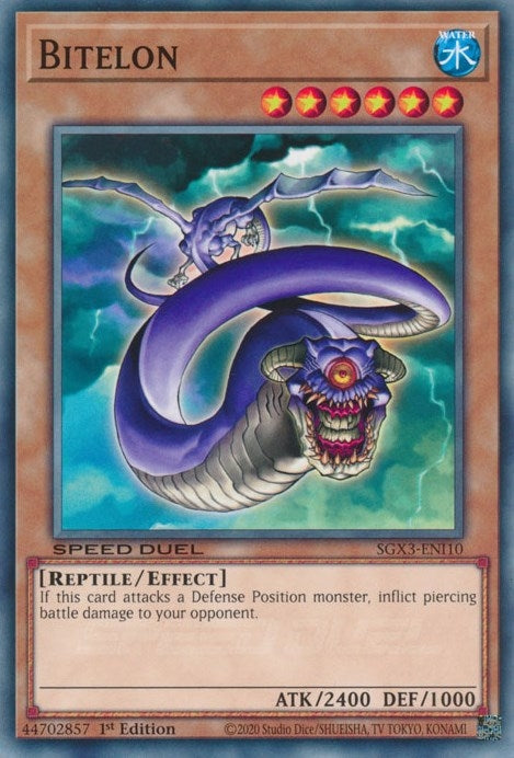 Image for Bitelon (SGX3-ENI10) (SGX3) - YuGiOh