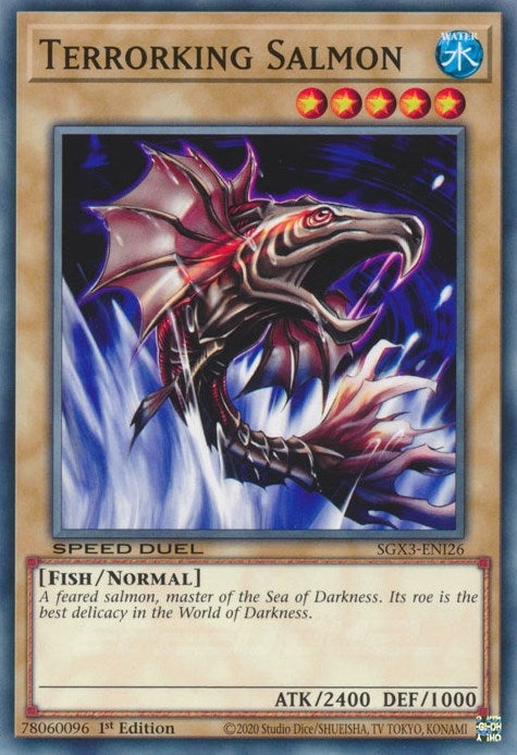 Image for Terrorking Salmon (SGX3-ENI26) (SGX3) - YuGiOh