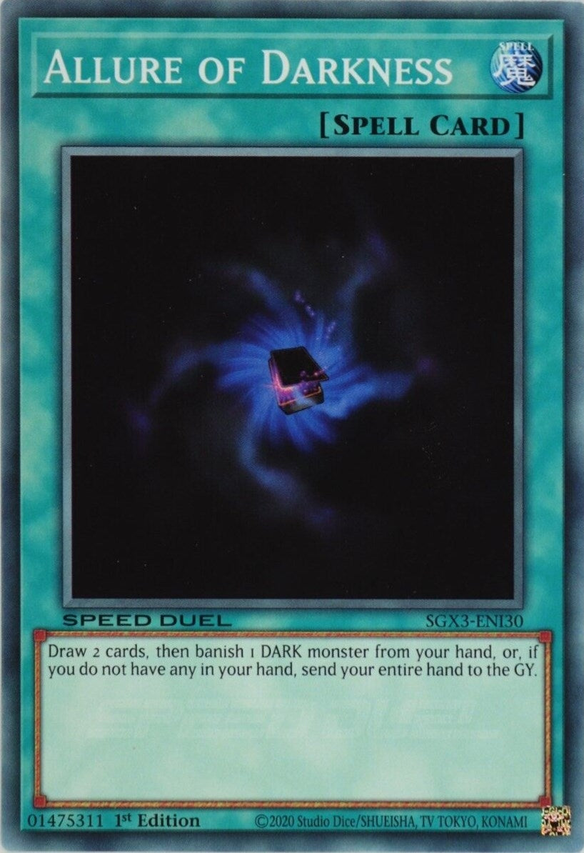 Image for Allure of Darkness (SGX3-ENI30) (SGX3) - YuGiOh