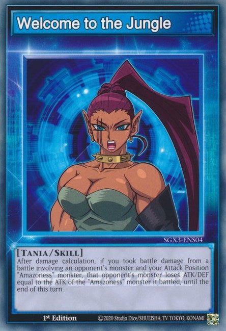 Image for Welcome to the Jungle (SGX3-ENS04) (SGX3) - YuGiOh