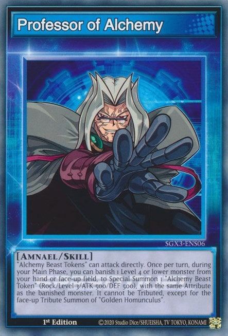 Image for Professor of Alchemy (SGX3-ENS06) (SGX3) - YuGiOh