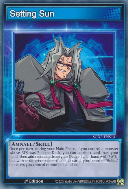 Image for Setting Sun (SGX3-ENS14) (SGX3) - YuGiOh