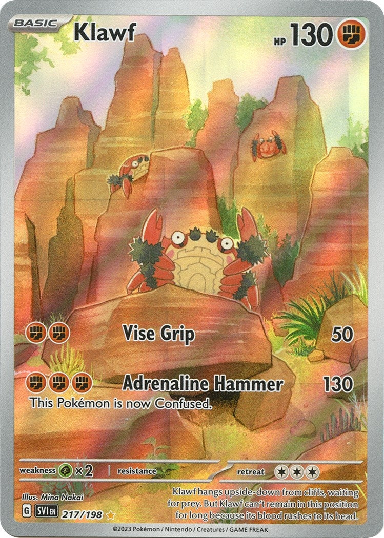 Image for Klawf (217/198) (SVI) - Pokemon