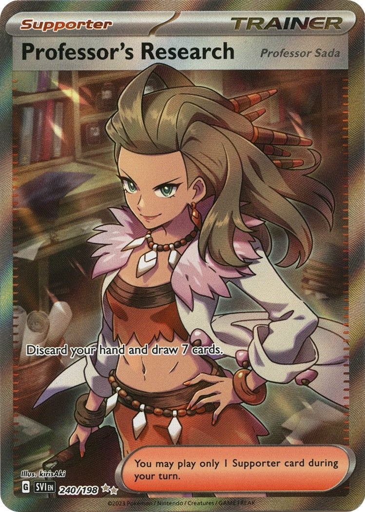 Image for Professor's Research (240/198) (SVI) - Pokemon
